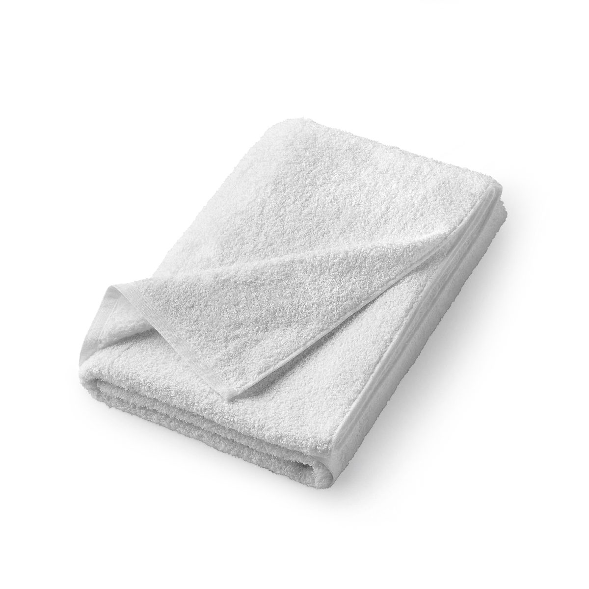 RECZNIK_FROTTE_50x100_KAPIELOWY_BAWELNA_100%_500gm2_CHLONNY_-_Bialy