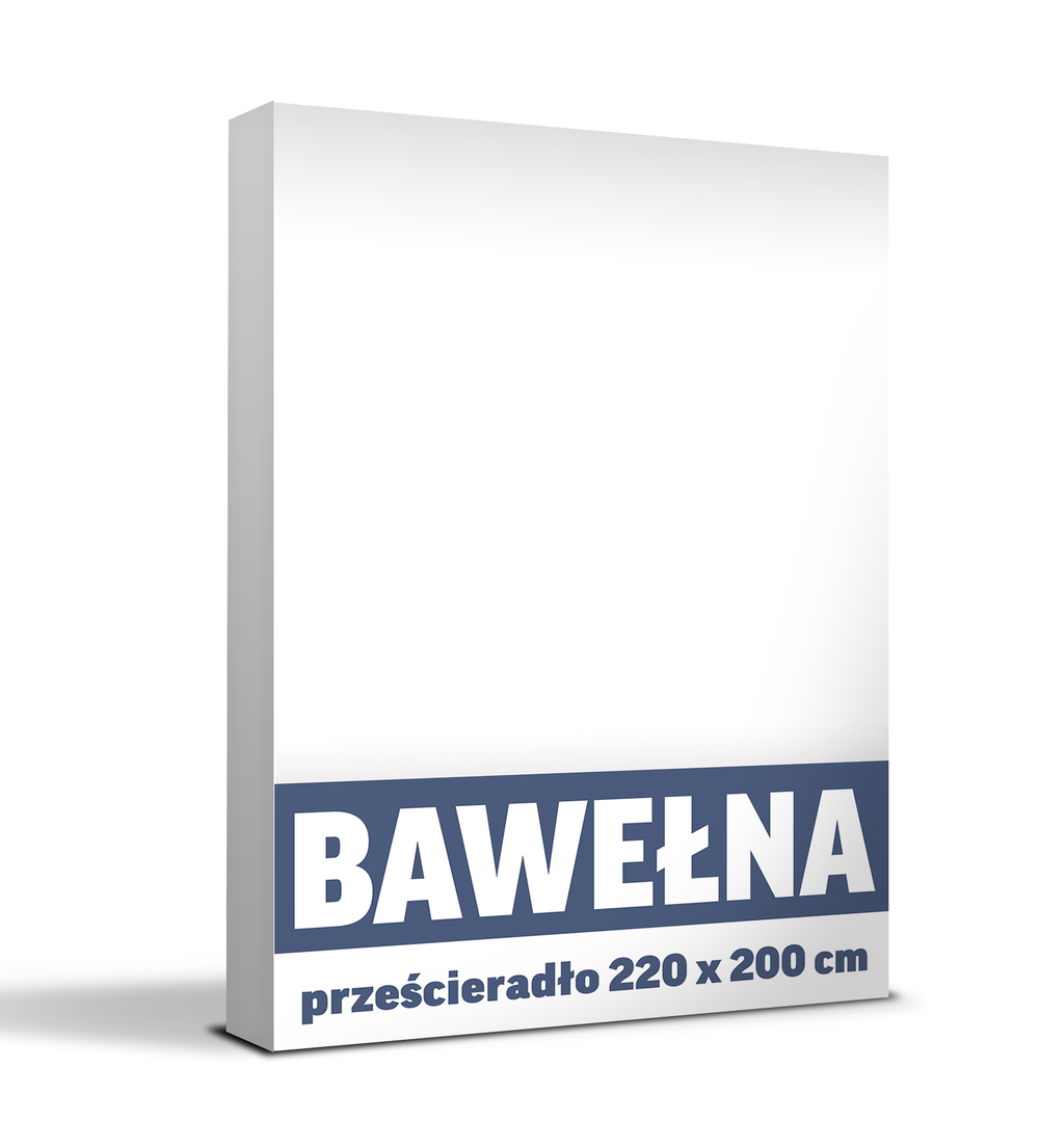 LUX_Przescieradlo_Tradycyjne_200x220CM_Bez_Gumki_BAWELNA_100%_bialy