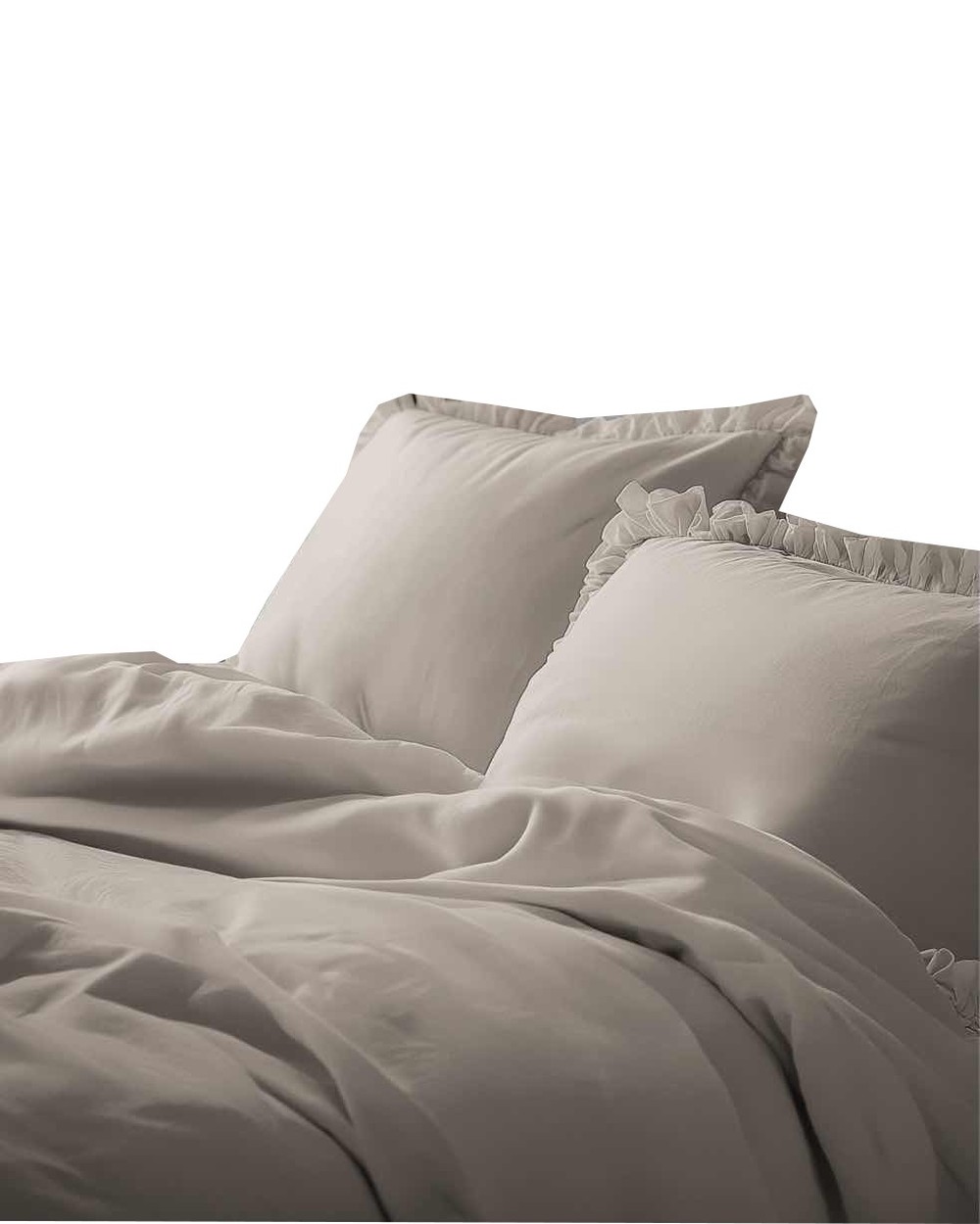Posciel_z_falbana_160x200cm_100%_BAWELNA_posciel_w_stylu_BOHO_kolor_TAUPE