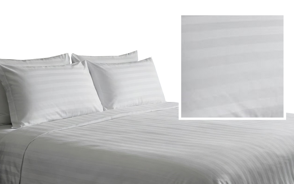 POSCIEL_200x220cm+_50x70cm_BIALA_ADAMASZEK_Mikrofibra_-_zakardowa_HOTELOWA_zaklad
