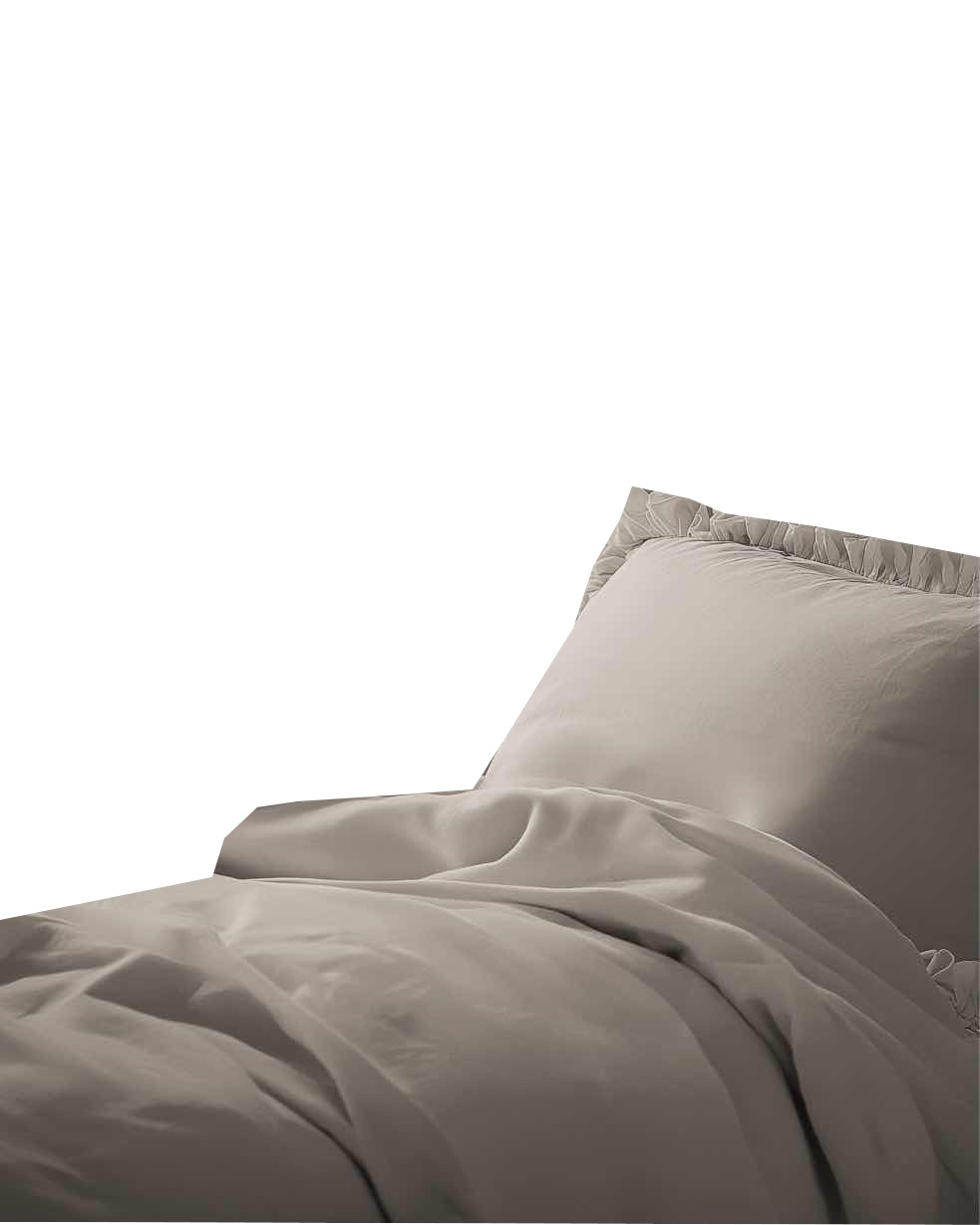 Posciel_z_falbana_140x200cm_100%_BAWELNA_posciel_w_stylu_BOHO_kolor_TAUPE