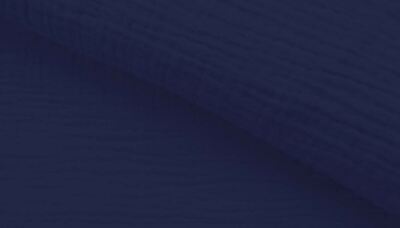 Muslin_Double_Gaze_Granatowy_Navy